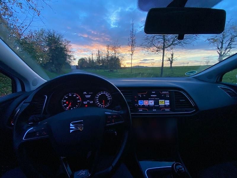 Gebraucht Seat Leon FR 125 PS (91 kW) 2018 Weiß Kleinwagen