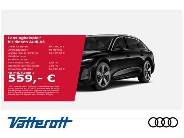 Schwarz Neu 2025 Audi A6 Sport Kombi | 69.490 € (Guter Preis) - Bild 1/4