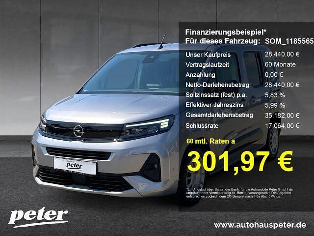 Grau Gebraucht 2024 Opel Combo Van / Kleinbus | 28.440 € (Fairer Preis) - Bild 1/4