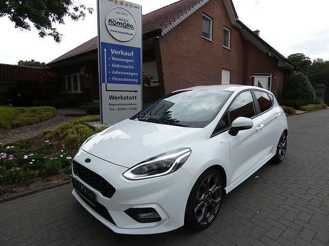 Frostweiß Gebraucht 2019 Ford Fiesta ST-Line Kleinwagen | 13.850 € (Fairer Preis) - Bild 1/4