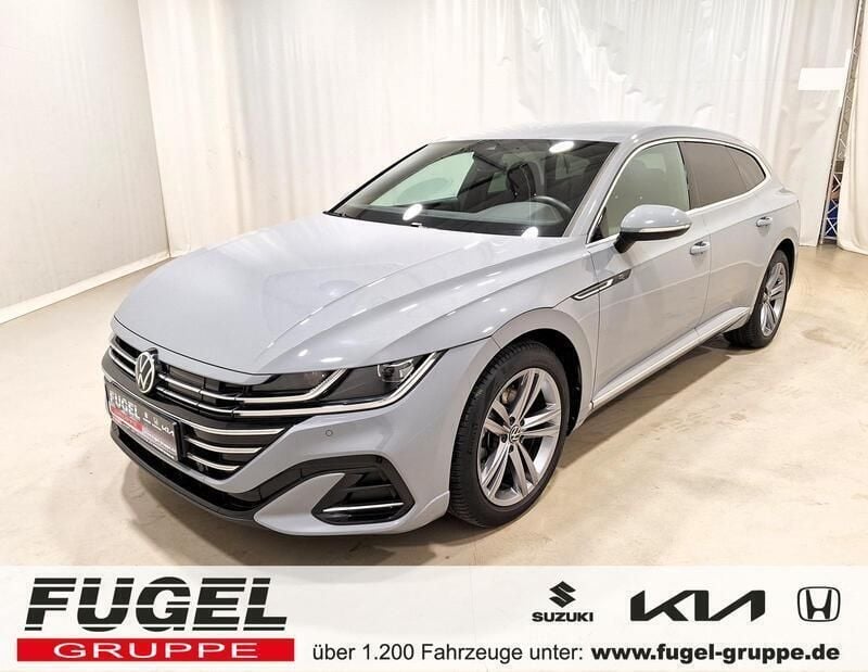 Mondsteingrau Gebraucht 2021 VW Arteon R-line Kombi | 27.469 € (Fairer Preis) - Bild 1/4