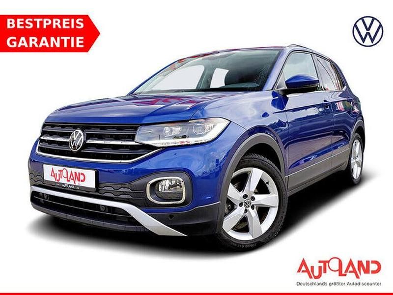 Blau Gebraucht 2022 VW T-Cross Style SUV | 23.490 € (Etwas zu teuer) - Bild 1/4