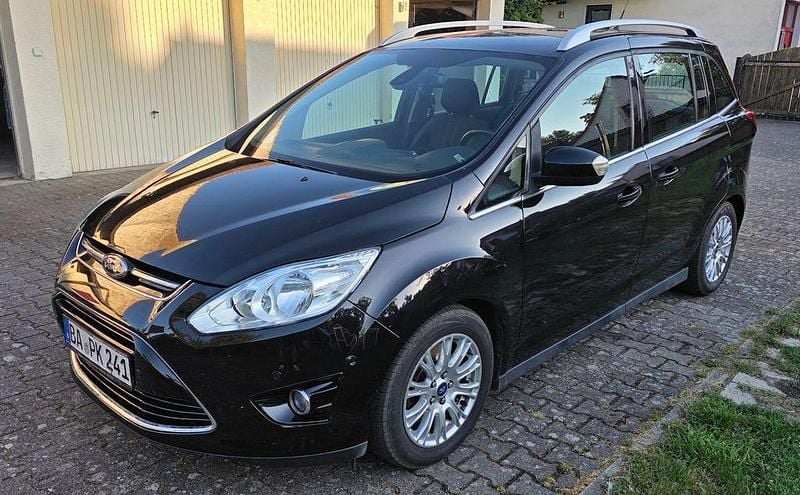 Schwarz Gebraucht 2011 Ford Grand C-Max Titanium Van / Kleinbus | 6.900 € - Bild 1/4