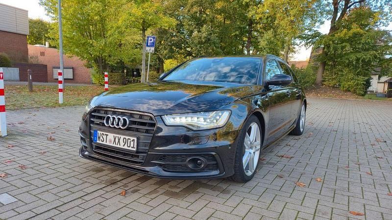 Schwarz Gebraucht 2014 Audi A6 S-Line Kombi | 17.450 € (Teuer) - Bild 1/4