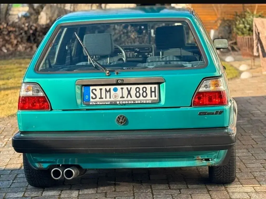 Gebraucht VW Golf II 69 PS (50 kW) 1990 Grün Kleinwagen