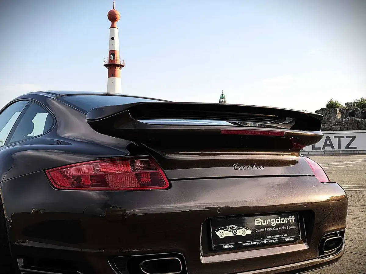 Gebraucht Porsche 997 Turbo 480 PS (353 kW) 2008 Macadamiametallic Coupé