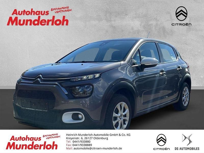 Grau Gebraucht 2022 Citroën C3 Kleinwagen | 8.990 € (Superpreis) - Bild 1/4