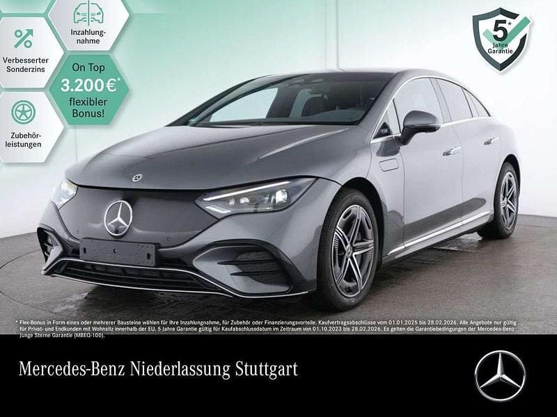 Grau Gebraucht 2024 Mercedes EQE500 Premium Limousine | 59.990 € - Bild 1/3