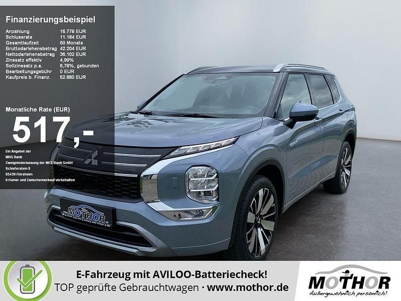 Mondsteingrau / pantherschwa Neu 2025 Mitsubishi Outlander P-HEV Top SUV | 52.880 € (Fairer Preis) - Bild 1/4