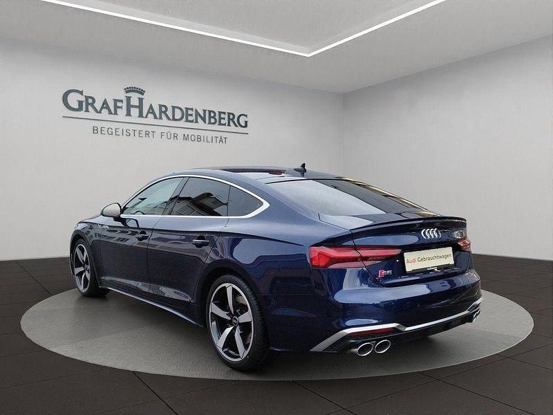 Gebraucht Audi S5 Sportback Ambiente 341 PS (250 kW) 2022 Navarrablau metallic Kleinwagen