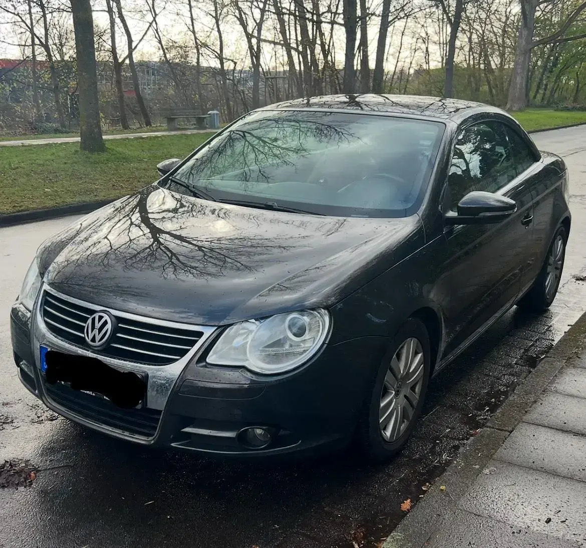 Second-hand VW Eos Edition 160 CP (117 kW) 2009 Gri Cabrio