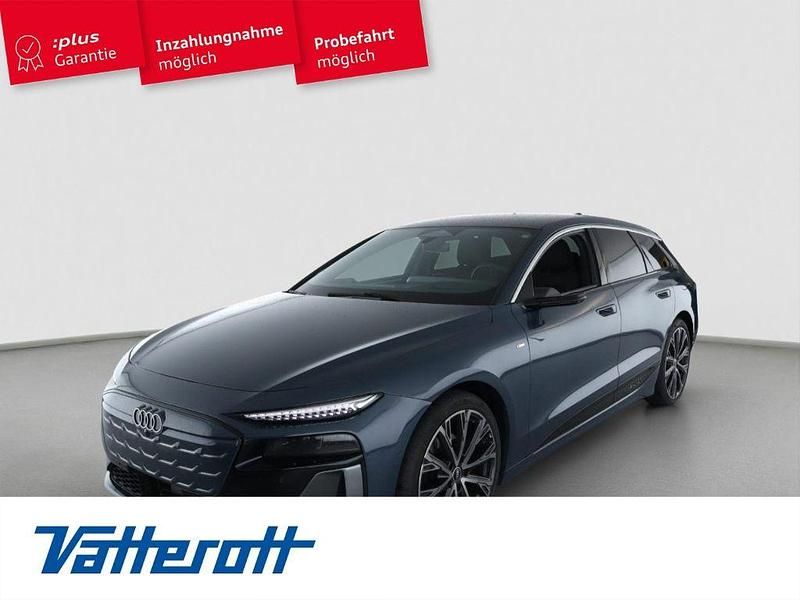 Plasmablau metallic Gebraucht 2025 Audi A6 e-tron Ambiente Kombi | 67.490 € (Superpreis) - Bild 1/3