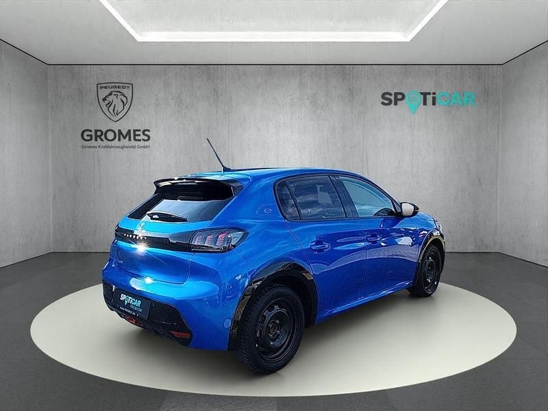 Gebraucht Peugeot e-208 Allure 100 kW (136 PS) 2023 Blau Kleinwagen
