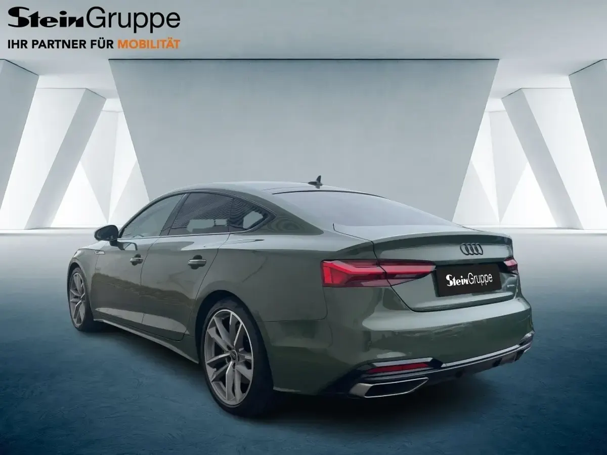 Gebraucht Audi A5 Sportback S-Line 265 PS (194 kW) 2023 Grün Kleinwagen