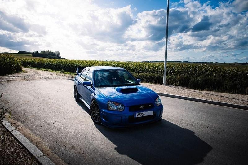 Gebraucht Subaru Impreza 265 PS (194 kW) 2003 Blau Limousine