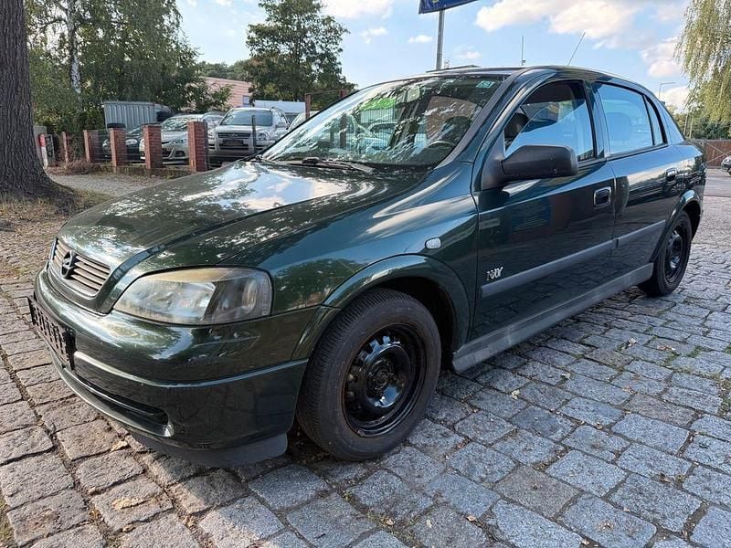 Grün Gebraucht 2003 Opel Astra Njoy Limousine | 999 € (Guter Preis) - Bild 1/4