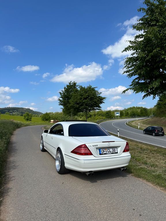 Weiß Gebraucht 2003 Mercedes CL500 Coupé | 15.150 € (Teuer) - Bild 1/4