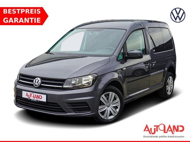 Gebraucht VW Caddy 131 PS (96 kW) 2019 Indiumgrau metallic Van / Kleinbus