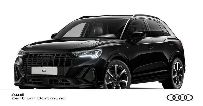 Mythosschwarz metallic Neu 2025 Audi Q3 S-Line SUV | 51.440 € (Teuer) - Bild 1/4