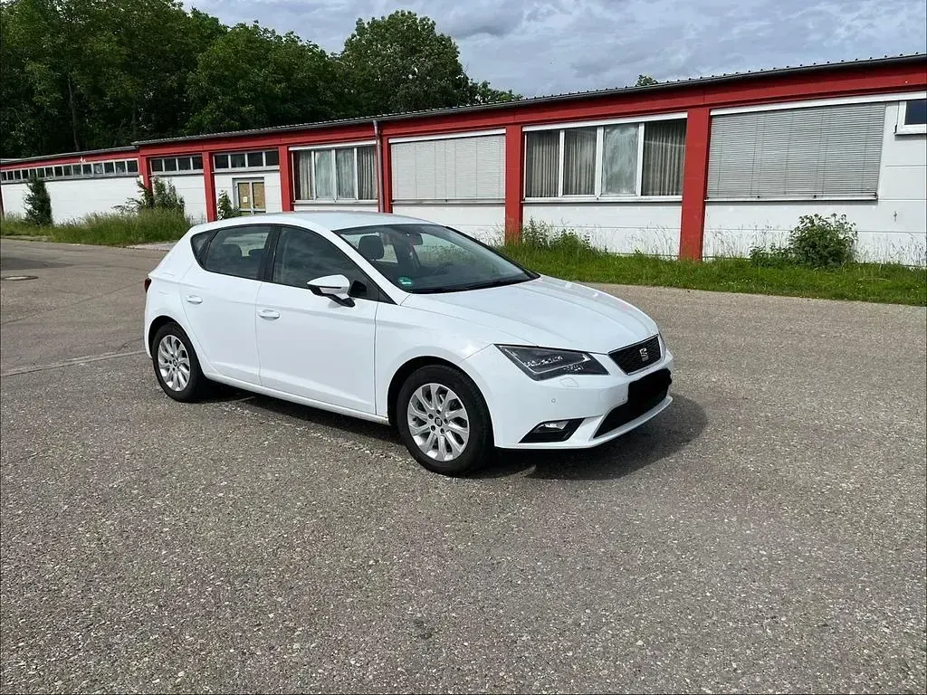 Gebraucht Seat Leon I-Tech 110 PS (80 kW) 2013 Weiß Limousine