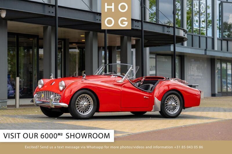 Rot Gebraucht 1961 Triumph TR3 Cabrio | 24.950 € - Bild 1/4