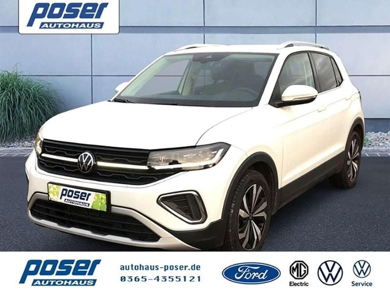 Pure white Gebraucht 2024 VW T-Cross Style SUV | 24.749 € (Fairer Preis) - Bild 1/4
