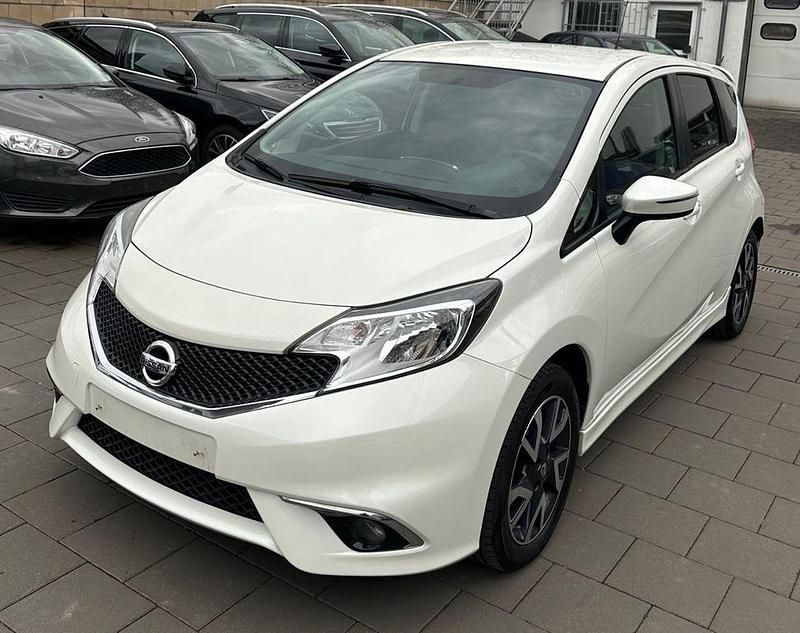 Gebraucht Nissan Note Acenta 98 PS (72 kW) 2015 Weiß Van / Kleinbus