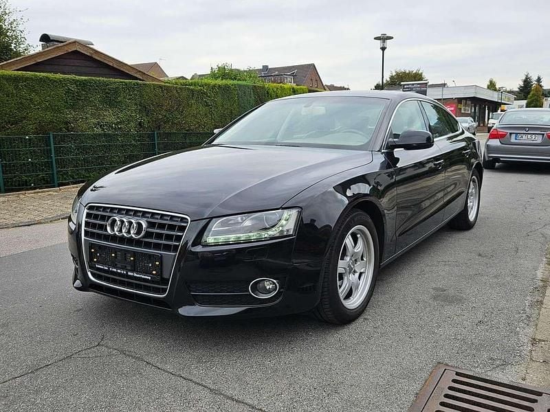 Phantomschwarz Gebraucht 2011 Audi A5 Sportback Kleinwagen | 10.680 € - Bild 1/4