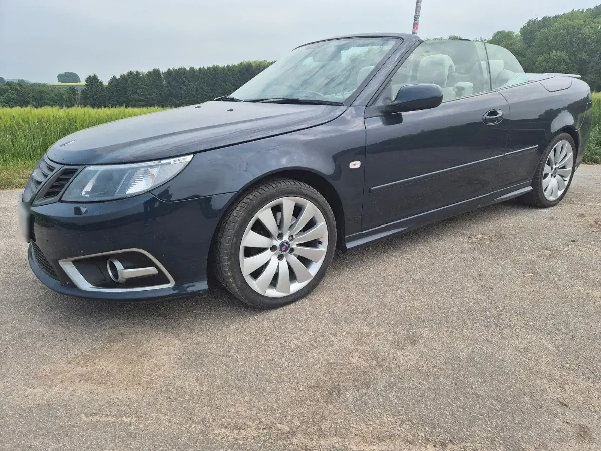 Gebraucht Saab 9-3 Cabriolet Aero 256 PS (188 kW) 2008 Blau Cabrio