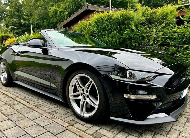 Schwarz Gebraucht 2021 Ford Mustang GT Cabrio | 46.500 € (Fairer Preis) - Bild 1/4