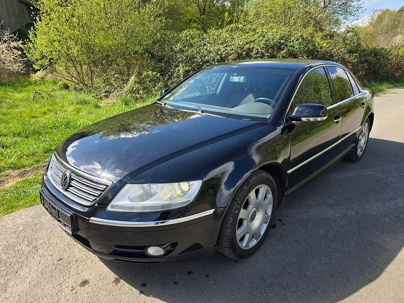 Second-hand VW Phaeton 224 CP (164 kW) 2006 Negru Berlinǎ