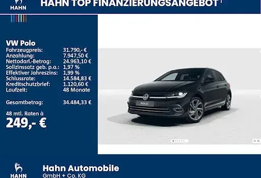Neu VW Polo Edition 116 PS (85 kW) 2026 Schwarz Kleinwagen
