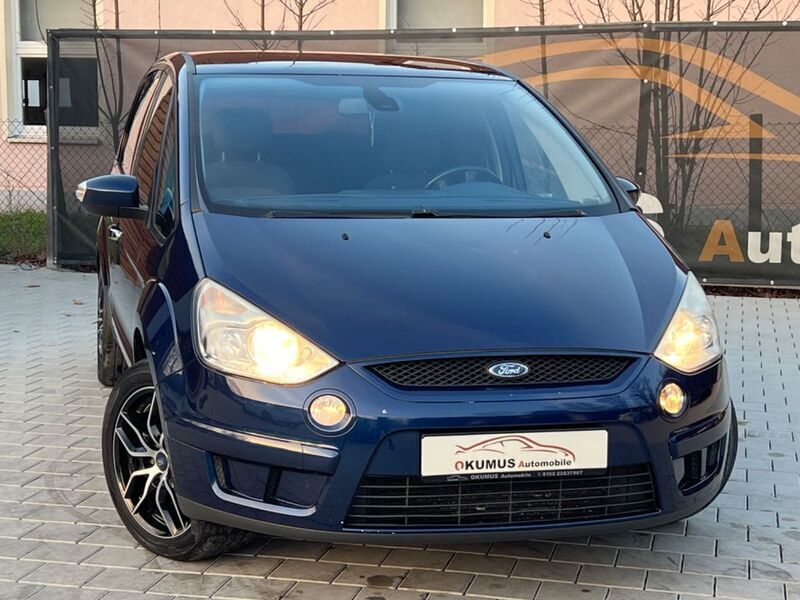 Blau Gebraucht 2008 Ford S-MAX Titanium Van / Kleinbus | 2.999 € (Superpreis) - Bild 1/4