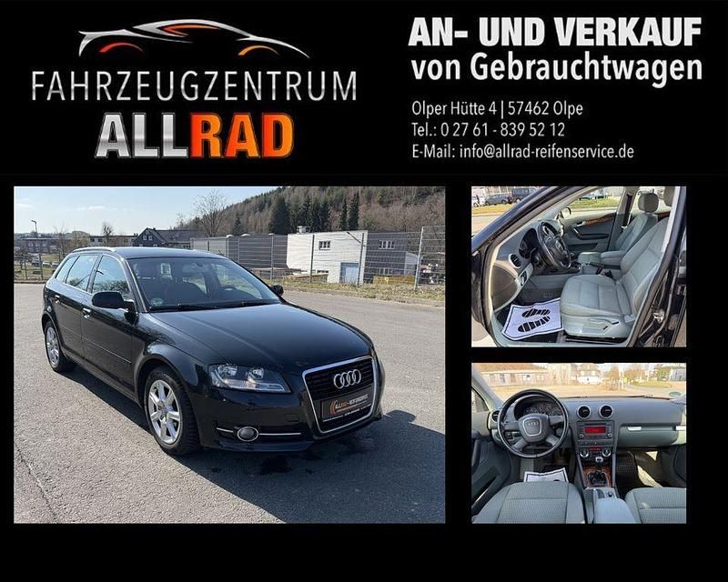 Gebraucht Audi A3 Ambiente 105 PS (77 kW) 2010 Schwarz Kleinwagen