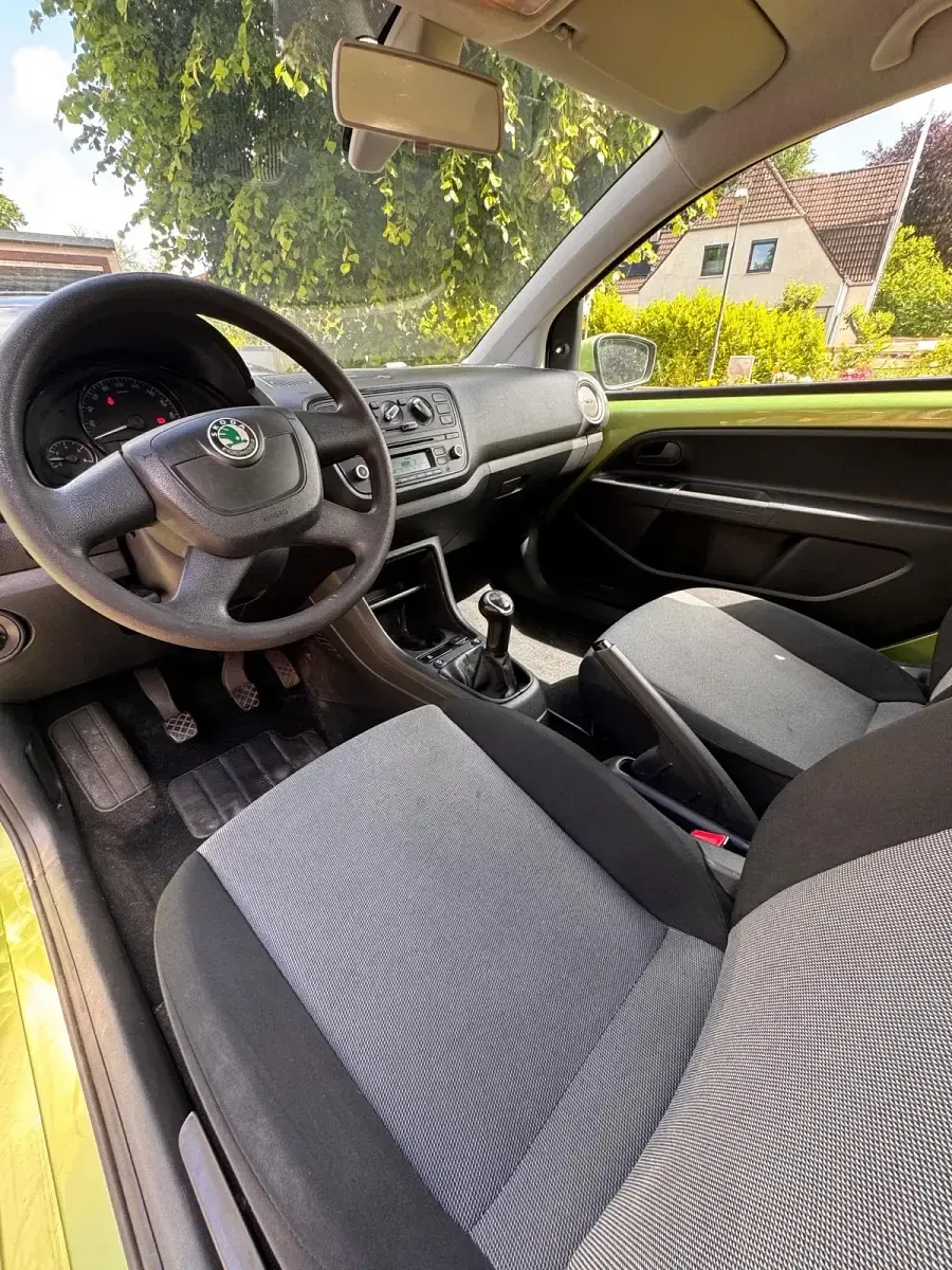 Gebraucht Skoda Citigo 60 PS (44 kW) 2011 Grün Kleinwagen