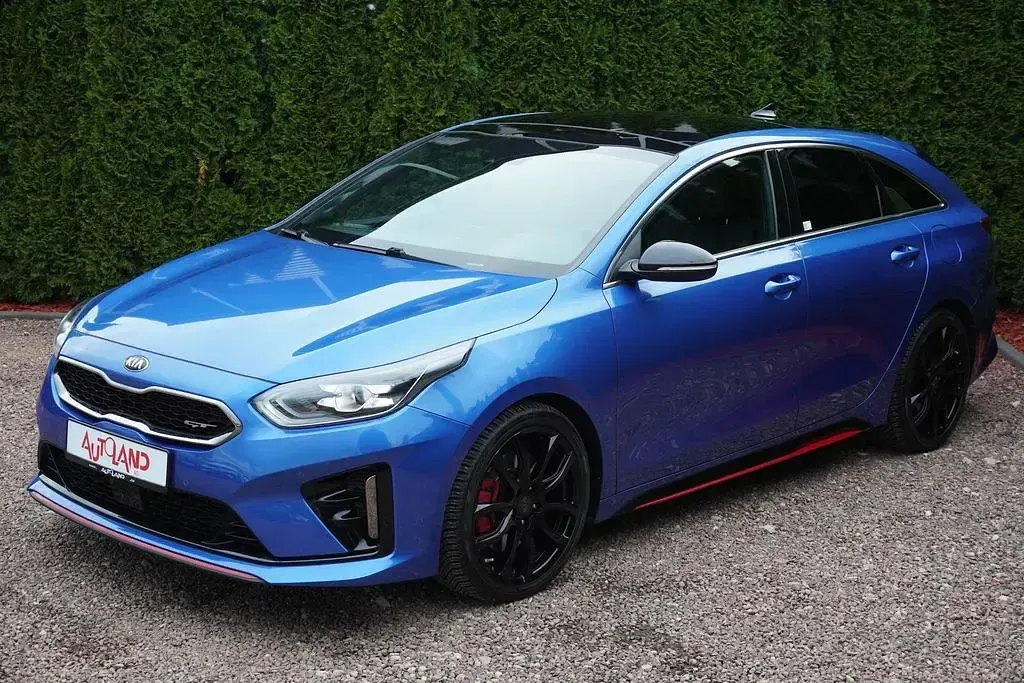 Gebraucht Kia ProCeed GT GT 204 PS (150 kW) 2019 Blau Kleinwagen
