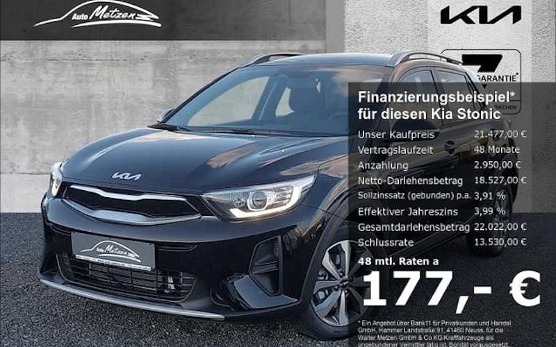 Schwarz Neu 2024 Kia Stonic Vision SUV | 21.477 € (Fairer Preis) - Bild 1/4