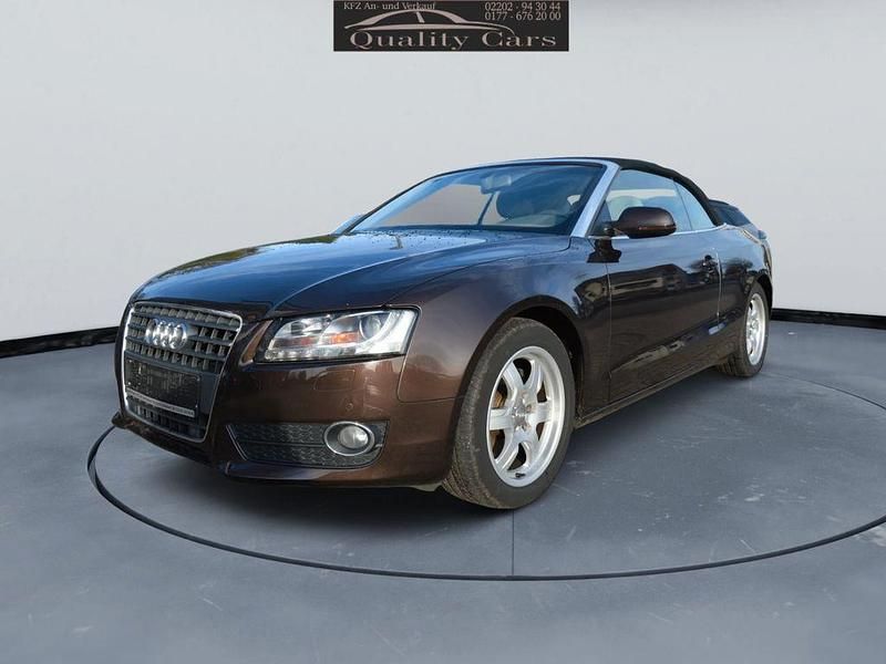 Braun Gebraucht 2010 Audi A5 Cabriolet Comfort Cabrio | 7.650 € (Fairer Preis) - Bild 1/4