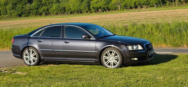 Schwarz Gebraucht 2009 Audi A8 Ambiente Limousine | 13.500 € (Teuer) - Bild 1/4