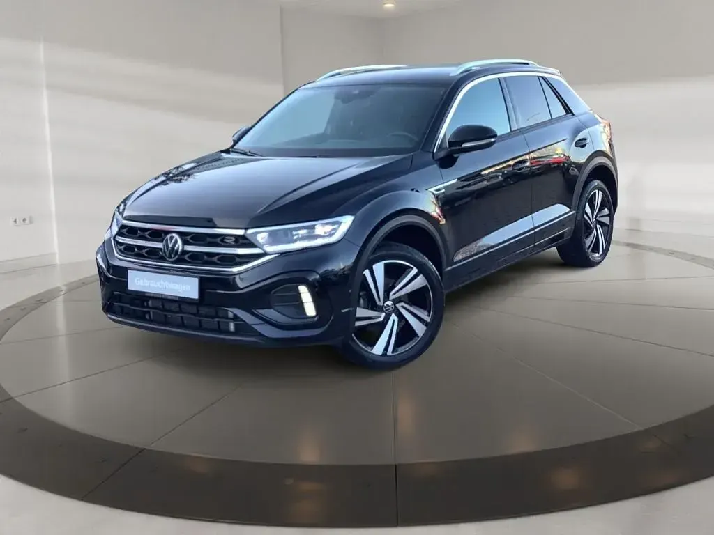 Gebraucht VW T-Roc R-line 150 PS (110 kW) 2024 Schwarz (deep black perleffekt) SUV
