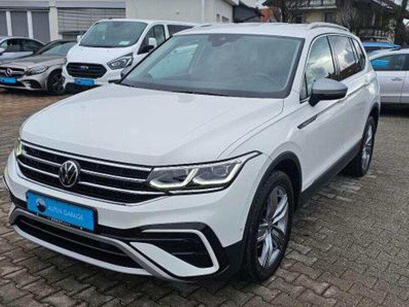 Gebraucht VW Tiguan Allspace 150 PS (110 kW) 2022 Weiß SUV