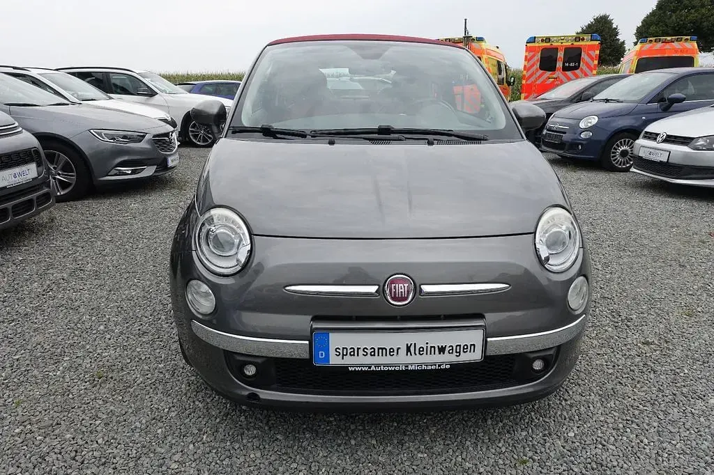 Gebraucht Fiat 500C 86 PS (63 kW) 2011 Grau Cabrio