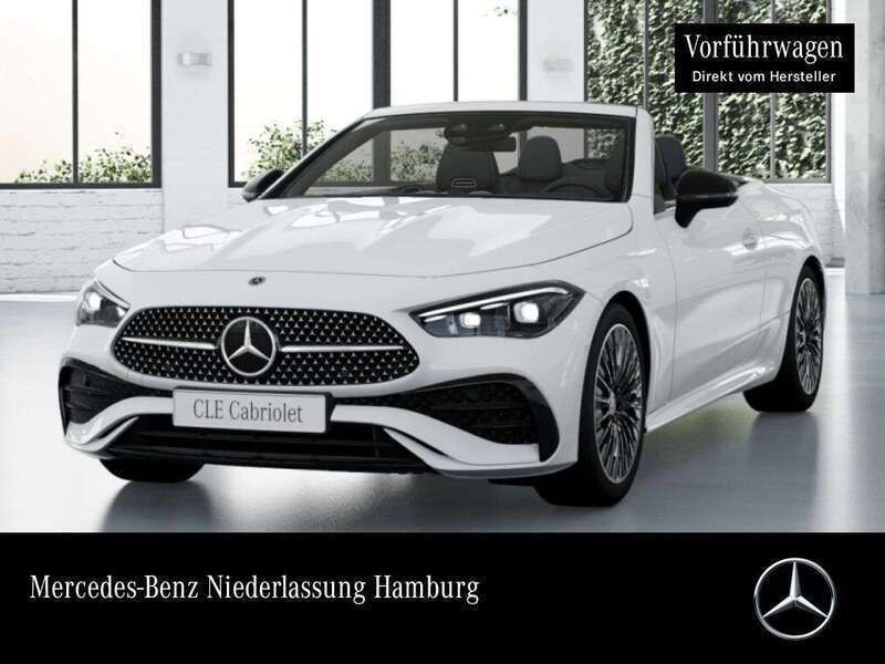 Weiß Gebraucht 2025 Mercedes CLE200 AMG Cabrio | 65.900 € - Bild 1/4