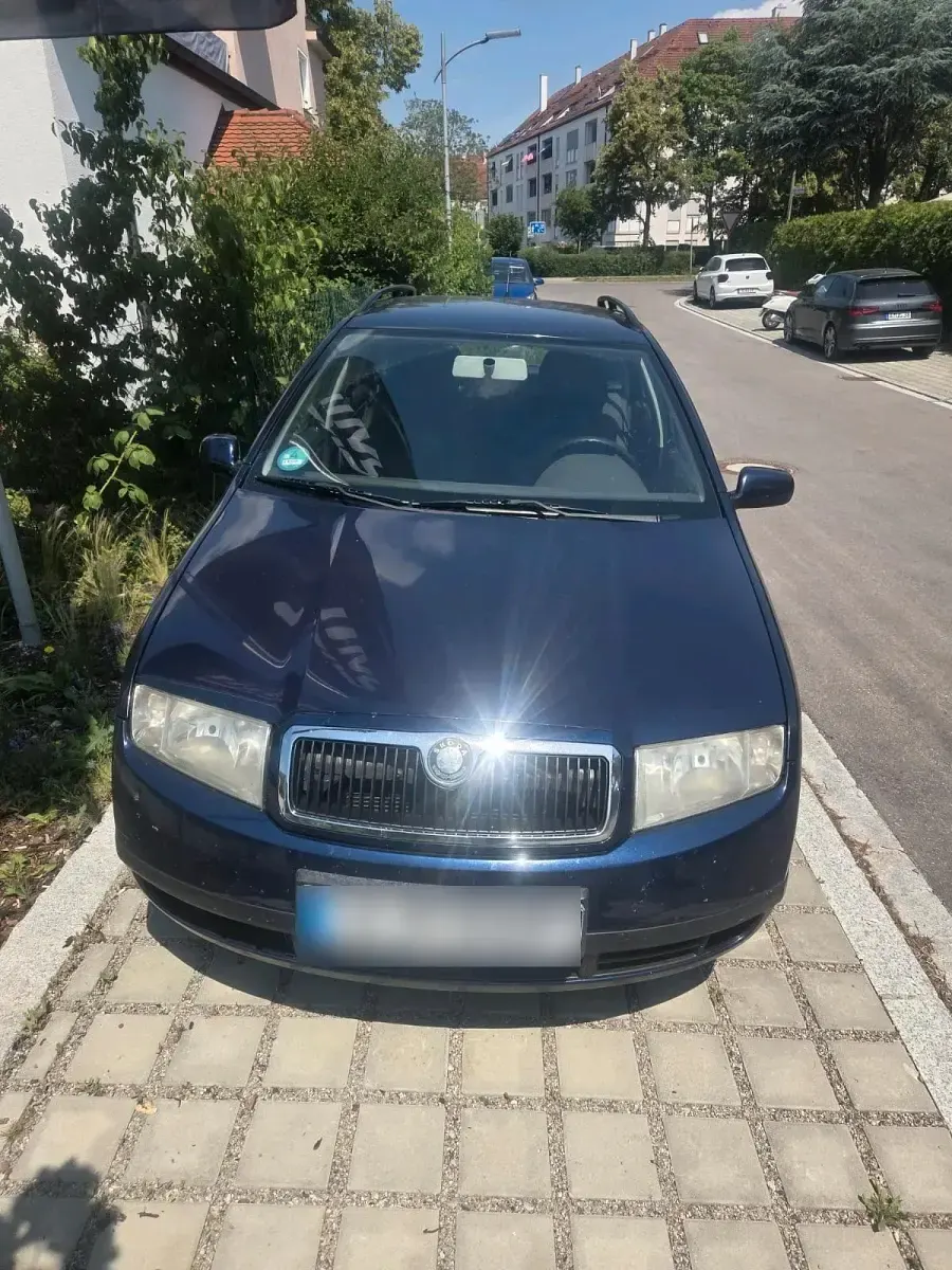 Gebraucht Skoda Fabia 101 PS (74 kW) 2002 Blau Kombi
