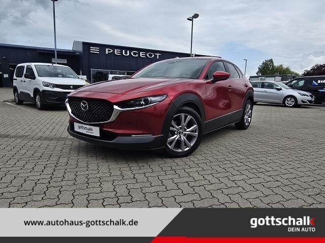 Soul red crystal (rot) Gebraucht 2021 Mazda CX-30 Selection SUV | 23.990 € (Fairer Preis) - Bild 1/4