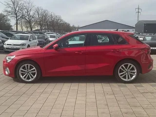 Usata Audi A3 Advanced 150 CV (110 kW) 2022 Rosso Berlina