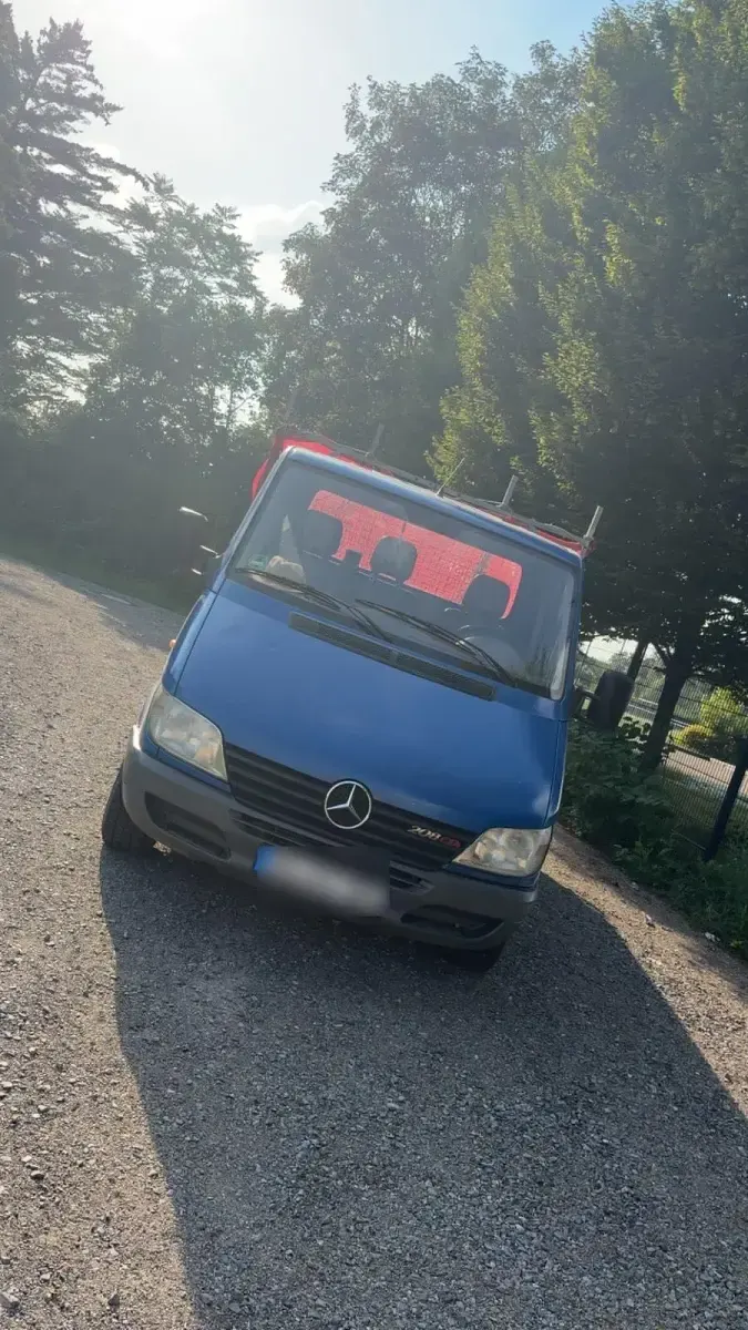 Gebraucht Mercedes Sprinter 82 PS (60 kW) 2002 Blau