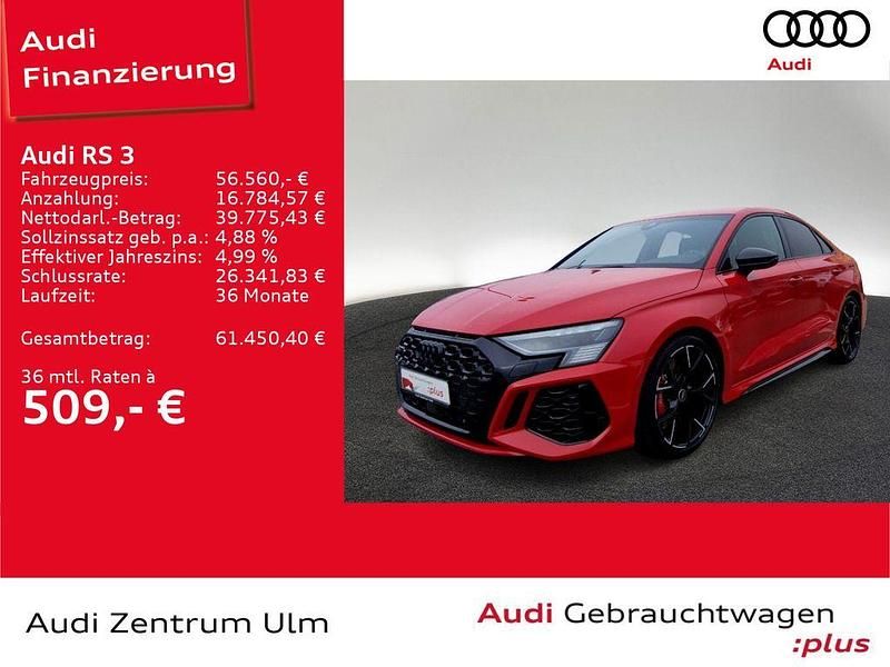 Gebraucht Audi RS3 Ambiente 400 PS (294 kW) 2023 Tangorot metallic Limousine