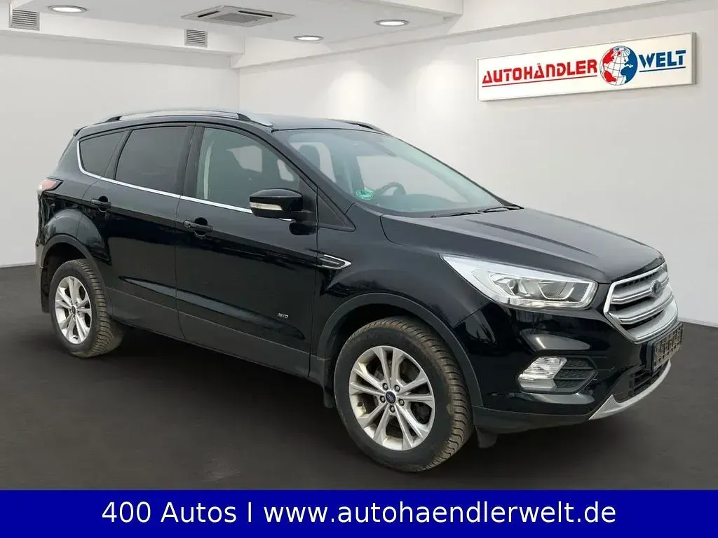 Brugt Ford Kuga Titanium 175 HK (128 kW) 2018 Sort SUV