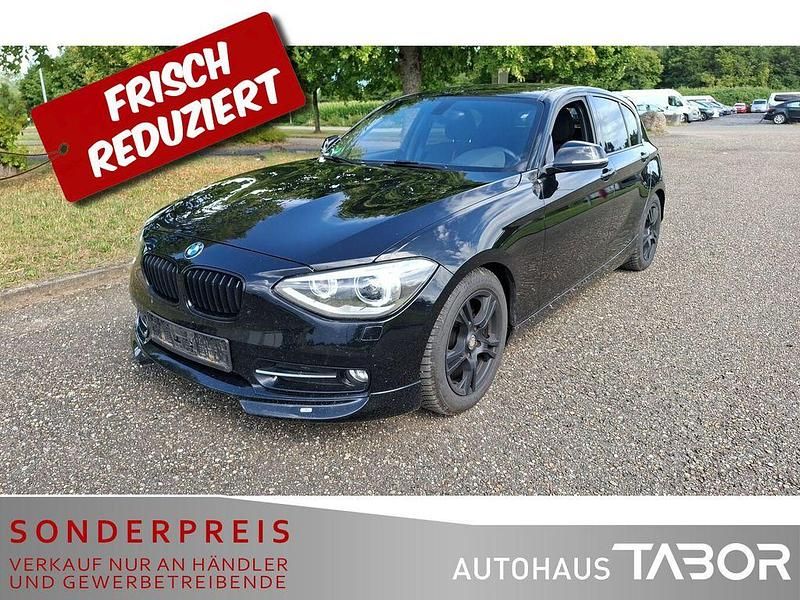 Schwarz ii Gebraucht 2012 BMW 116 Sport Line Kleinwagen | 7.285 € (Guter Preis) - Bild 1/4